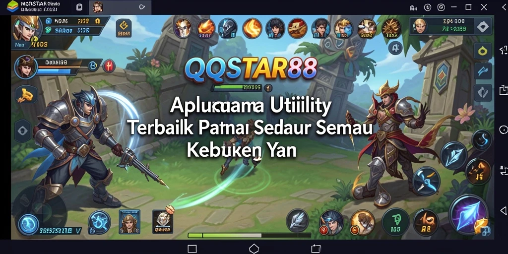 Screenshot utama QQSTAR88 menampilkan antarmuka pengguna yang intuitif dan fitur-fitur canggih.